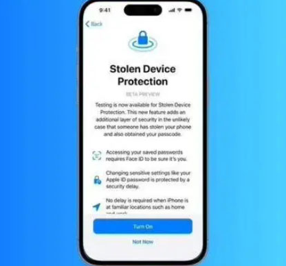 田家庵苹果授权维修店分享被盗设备保护功能开启方法 