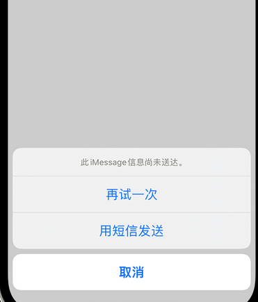 田家庵apple维修iPhone上无法正常发送iMessage信息