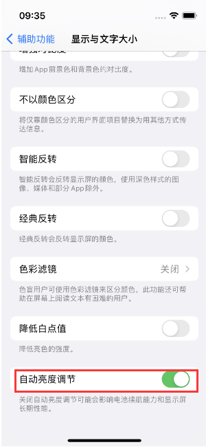 田家庵苹果15维修店分享iPhone 15 Pro系列屏幕亮度 