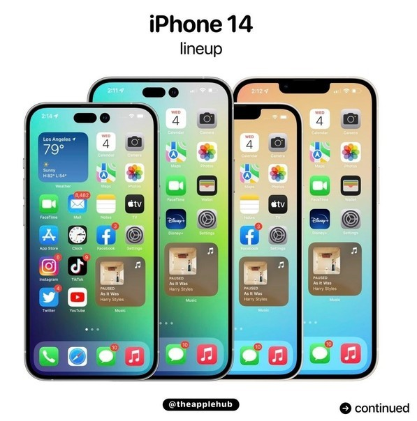 田家庵苹果14维修分享iPhone 14全家福 